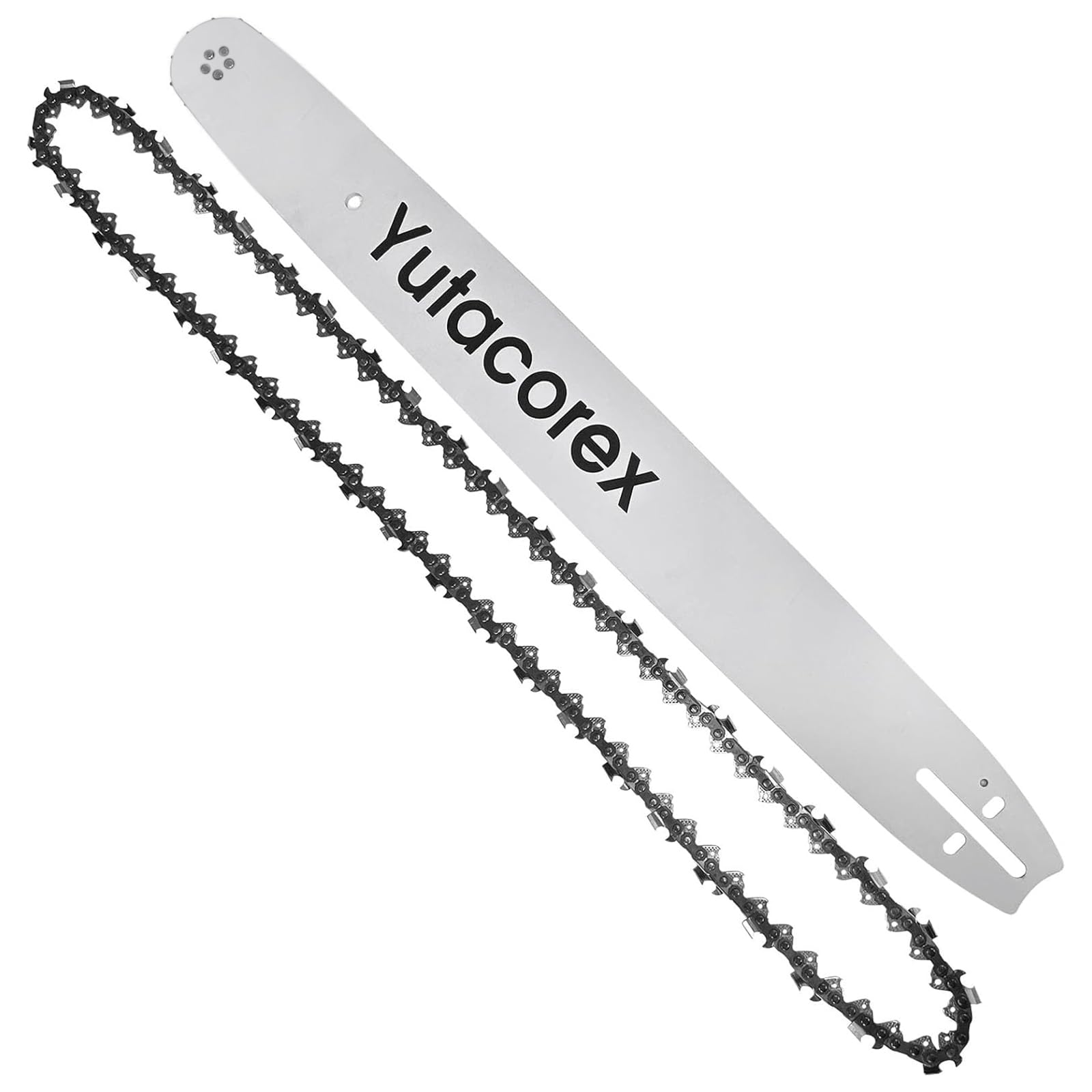 Amazon.com: Yutacorex 24inch Chainsaw Guide Bar and Chain Combo